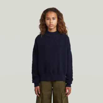 Cardigan modern tricotat pentru fete