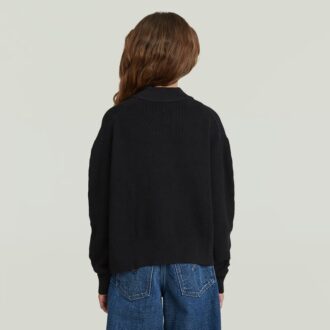 Cardigan modern tricotat pentru fete