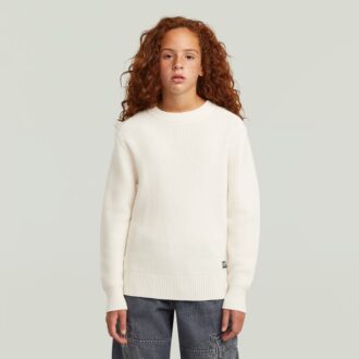 Cardigan tricotat tip pescar pentru fete