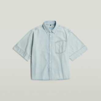 Cămașă Carter din denim cu un buzunar