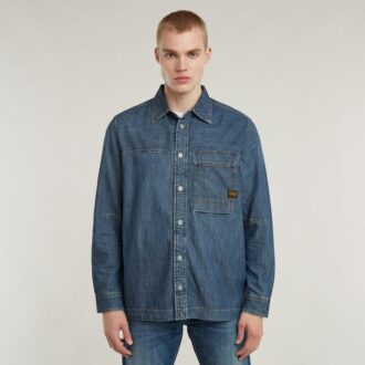 Cămașă din denim cu un buzunar