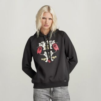 Hanorac cu imprimeu grafic Look Book