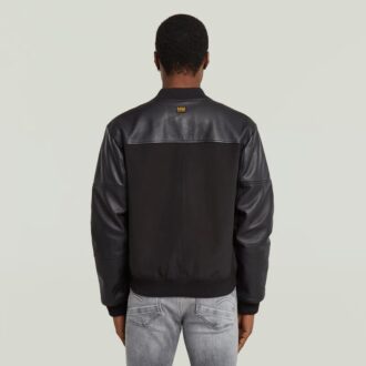 Jachetă de piele Varsity