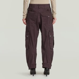 Pantaloni cargo 3D Boyfriend cu buzunare multiple