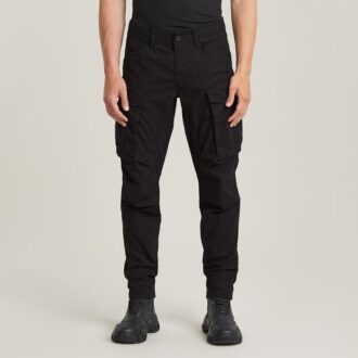 Pantaloni cargo 3D cu manșete conice regulate