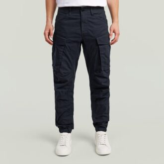 Pantaloni cargo 3D cu manșete conice regulate