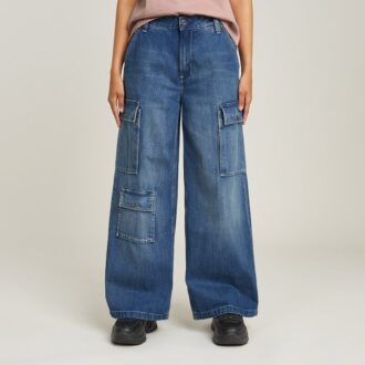 Pantaloni cargo Mega Denim