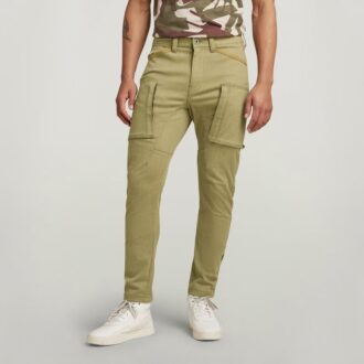 Pantaloni cargo skinny 3D cu buzunar cu fermoar