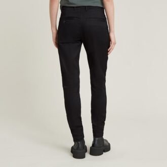 Pantaloni chino Bronson cu talie medie, slim fit