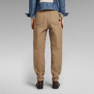 Pantaloni chino conici cu bordură E Selvedge