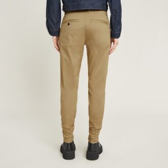Pantaloni chino skinny Bronson cu talie medie