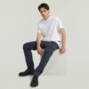 Pantaloni conici drepți cu fermoar Roxic