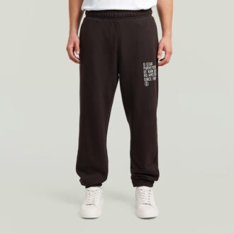 Pantaloni de pulover conici, lejeri, cu imprimeu