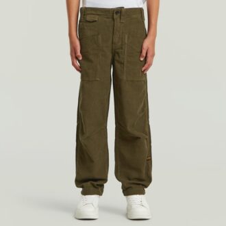 Pantaloni de trening conici, relaxați, pentru băieți, model Fatigue