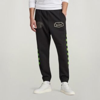 Pantaloni de trening cu grafică Moto