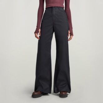Pantaloni Deck Ultra High cu croi larg
