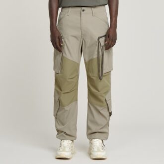 Pantaloni largi Rovic Zip 3D