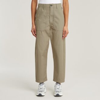 Pantaloni Pilot Cropped