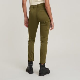 Pantaloni skinny Blossite în formă de G, model militar