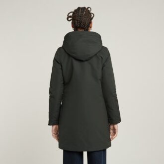 Parka Vodan Slim cu glugă și căptușeală