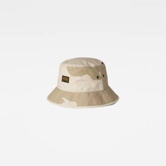 Pălărie tip găleată cu model camouflage