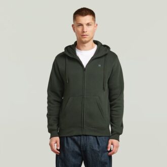 Pulover cu fermoar și hoodie Premium Core