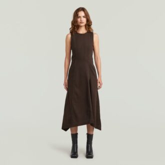 Rochie evazată cu corset