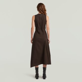 Rochie evazată cu corset
