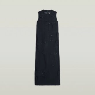 Rochie lungă cu buzunar