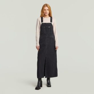 Rochie maxi salopetă tip patinator