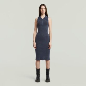 Rochie tricotată subțire