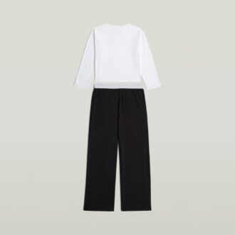 Set de pijamale cu tricou și pantaloni
