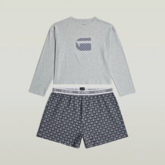 Set de pijamale cu tricou și pantaloni scurți