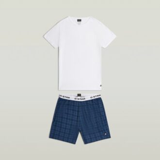 Set de pijamale cu tricou și pantaloni scurți