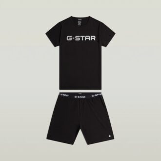 Set de pijamale cu tricou și pantaloni scurți