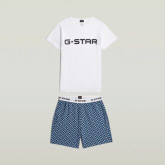 Set de pijamale cu tricou și pantaloni scurți
