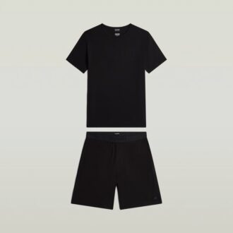 Set de pijamale cu tricou și pantaloni scurți