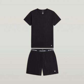 Set de pijamale cu tricou și pantaloni scurți