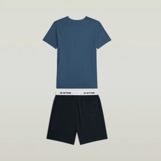 Set de pijamale cu tricou și pantaloni scurți