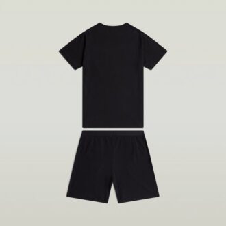 Set de pijamale cu tricou și pantaloni scurți