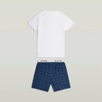 Set de pijamale cu tricou și pantaloni scurți